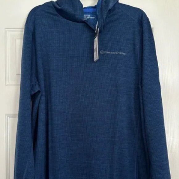 NWT Men’s Vineyard Vines Sankaty Performance Hoodie size Large - Picture 1 of 6
